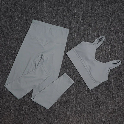 TRY TO BN Gym Clothes Woman Sports Yoga Set Bras High Waist Leggings Fitness Sportswear Workout Suits Training Women's Tracksuit