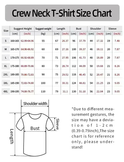 Plus Size Men's Graphic Print "ANIMAL" T-shirt - Men's Clothing Men's Casual Crew Neck T-Shirt Soft Stretch Fabric Short Sleeve