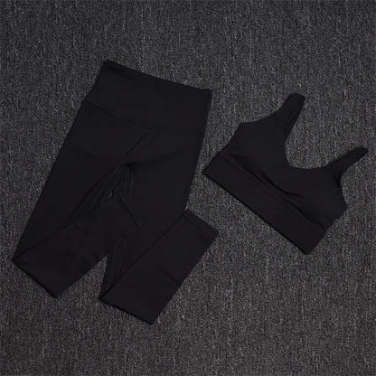 TRY TO BN Gym Clothes Woman Sports Yoga Set Bras High Waist Leggings Fitness Sportswear Workout Suits Training Women's Tracksuit