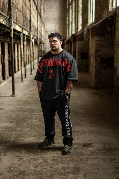 GYM Muscular Exclusive Sports T-shirt, Summer Short-Sleeve Loose Comfortable Elastic Training Squat Gym Apparel