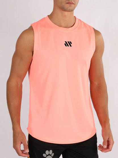 ADED Summer new Gym Vest Men Bodybuilding Sleeveless Sports Tank Top quick-drying mesh Fitness Running Tank Top men Clothes
