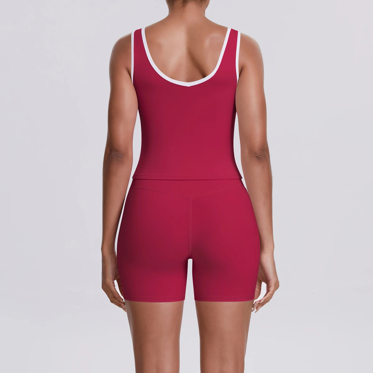 Yoga Set 2 Pieces Workout Outfits Fitness Sportswear Gym Tracksuit High Waist Leggings Sports Bra Athletic Wear Women Clothes