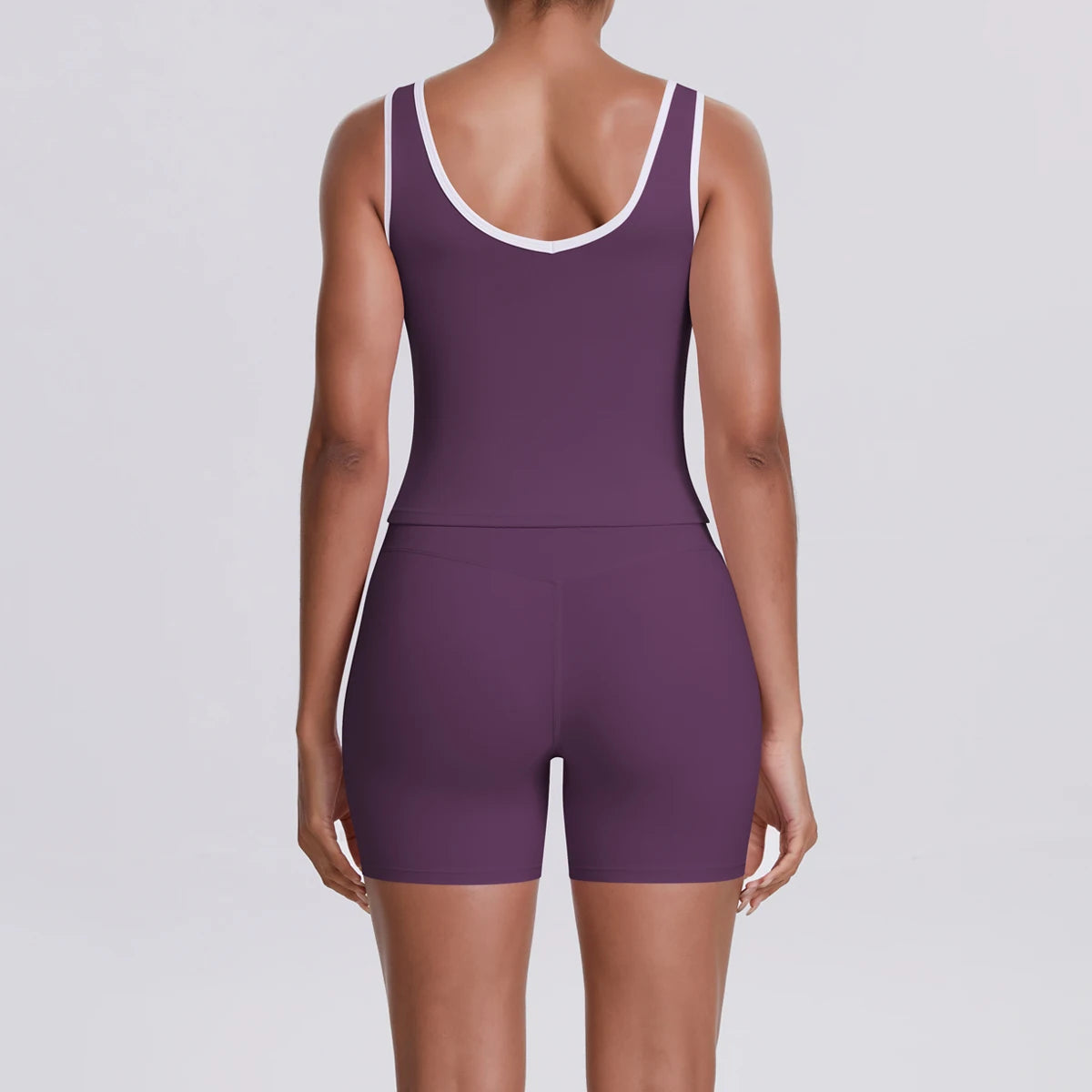 Yoga Set 2 Pieces Workout Outfits Fitness Sportswear Gym Tracksuit High Waist Leggings Sports Bra Athletic Wear Women Clothes