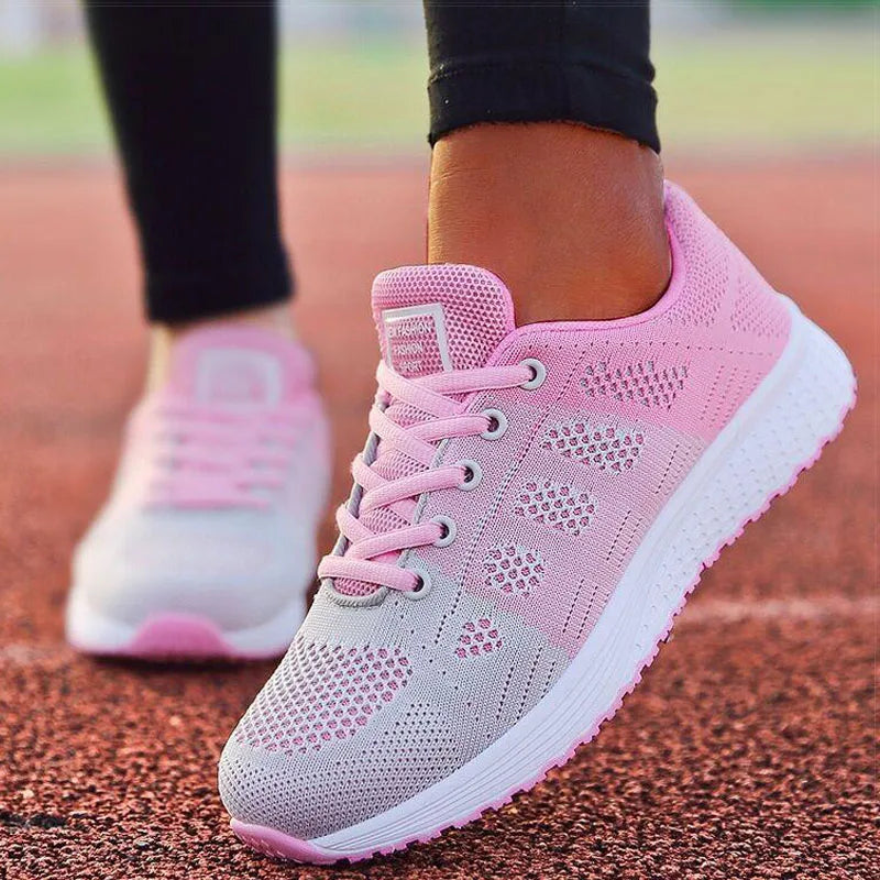 Women's Sports Shoes Fashion Gym Shoes For Woman Sneaker Mix Color Spring Sneakers Women Flats Casual Shoes Trainers Tenis Mujer