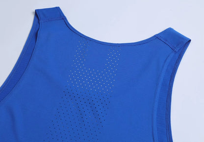 Men Women Athletics Tank Top Running Vest Speed Sports GYM Fitness Shirts Guys Sleeveless Clothing Athlete Track Field Singlet