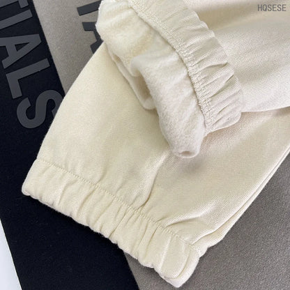 Essentials New Fashion Sweatpants Rubber Letter Logo Jogging Pants High Street Hip Hop Loose Unisex 100% Cotton Sweatpants