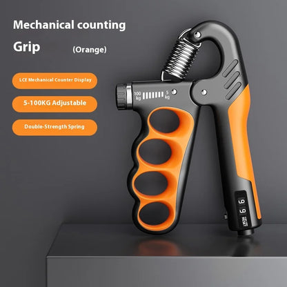 Electronic Count-Based Grip Strength Trainer Arm Strength Fitness Device Rehabilitation Training Exercise Equipment