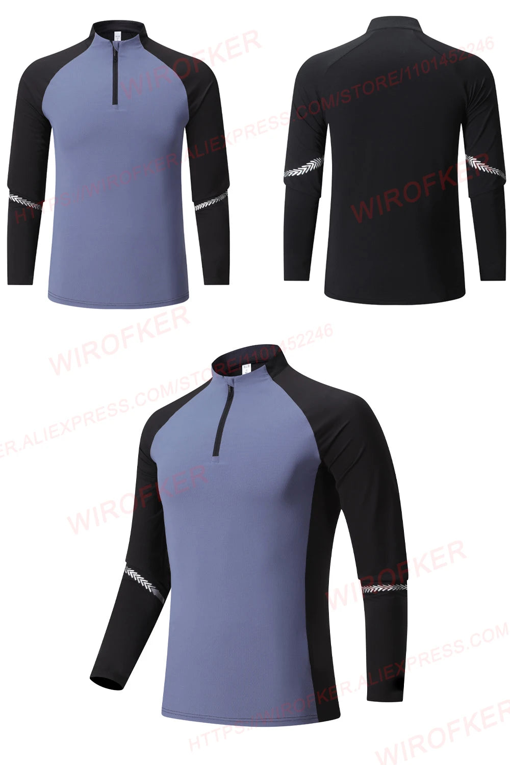 Athletic Pullovers Sport Shirt Men Fitness Training Tops Gym Casual Running Long Sleeve Male Outerwear Jogging Sport Clothing