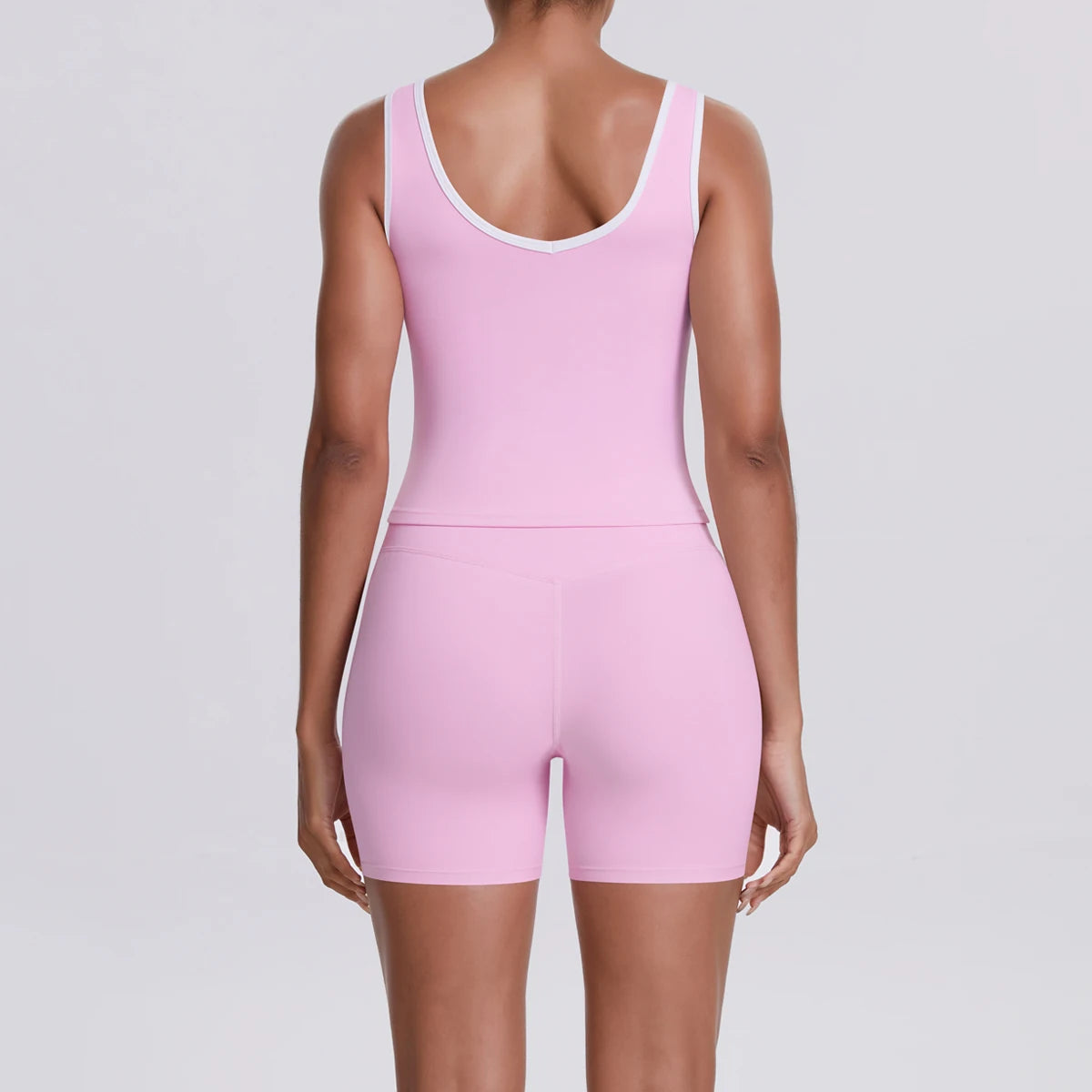 Yoga Set 2 Pieces Workout Outfits Fitness Sportswear Gym Tracksuit High Waist Leggings Sports Bra Athletic Wear Women Clothes