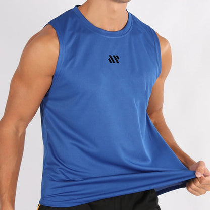 ADED Summer new Gym Vest Men Bodybuilding Sleeveless Sports Tank Top quick-drying mesh Fitness Running Tank Top men Clothes