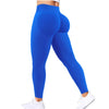 Gym Seamless Women Solid Waist Yoga Pants Three-section Waist Sexy Hip-lifting Tight Sports Pants Fitness Exercise Yoga Pants