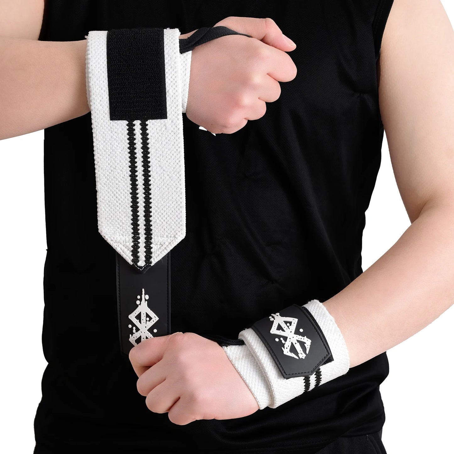 Fitness Wrist Straps For Weightlifting Women -Gym Workouts Adjustable Wrist Wraps &Lifting Brace For Lifting Straps, Support And