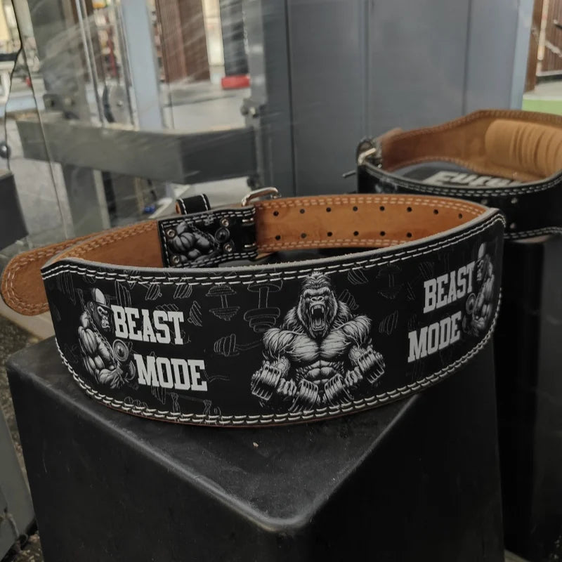 Men Weightlifting Belt Gym Women Weight Lifting Belt Heavy Strength Training Belt for Powerlifting Deadlift Squat Waist Support