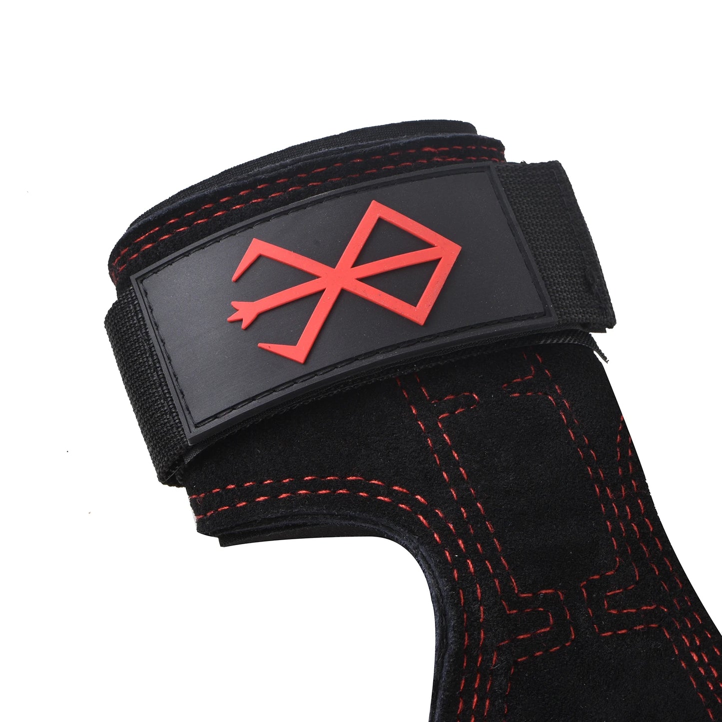 Lifting Wrist Strap, Double Leather Weightlifting Wrist Straps for Gym Strength Training, Neoprene Padded Wrist Wraps - for Men