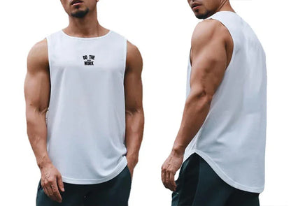 Mesh Gym Clothing Canotte Bodybuilding Stringer Tank Top Men Fitness Sleeveless T Shirt Muscle Guys Singlets  Sports Vest