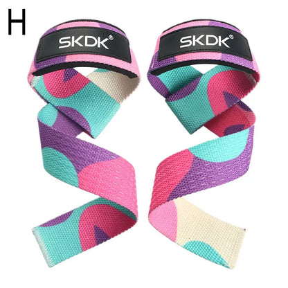 Weightlifting Wrist Straps Strength Training Booster Belt Adjustable Non-slip Gym Fitness Lifting Strap Wrist Support Grip Band