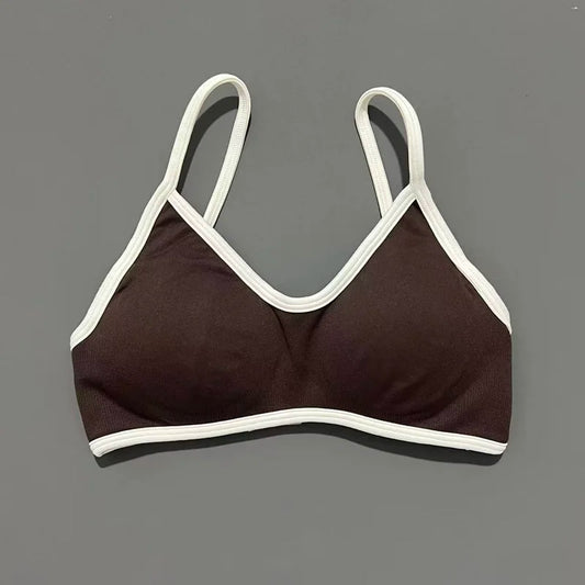 Women Sports Bra Adjustable High Support Gym Clothes Pilates Yoga Top Push-up Running Workout Tank Fitness Underwear