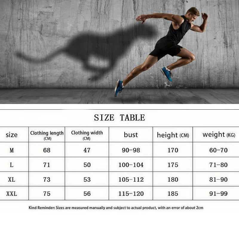 Gym Men's Stringer Muscle Vest – I-Back Bodybuilding Tank Top, 2025 Sleeveless Cotton Undershirt Fitness Training Wear