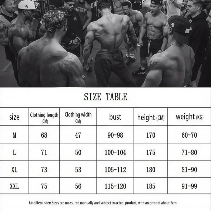 2025 New Gym Stringer Tank - Cotton Muscle Vest, Sleeveless Bodybuilding Wear for Men